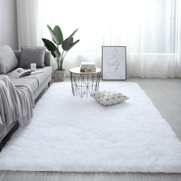 Nordic Fluffy Carpet Rugs Plush Anti-slip