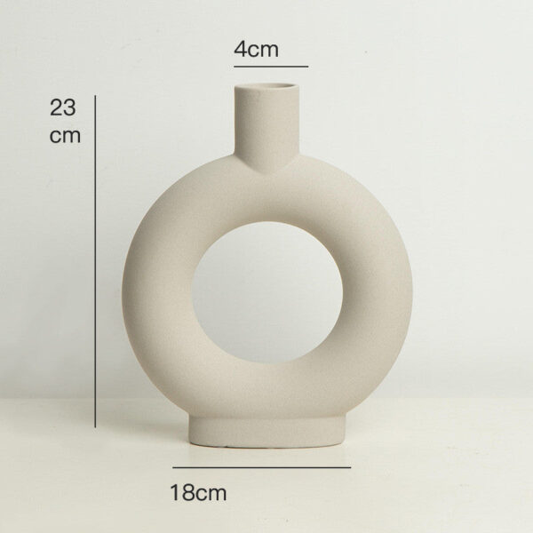 Nordic Ceramic Vase - Image 2