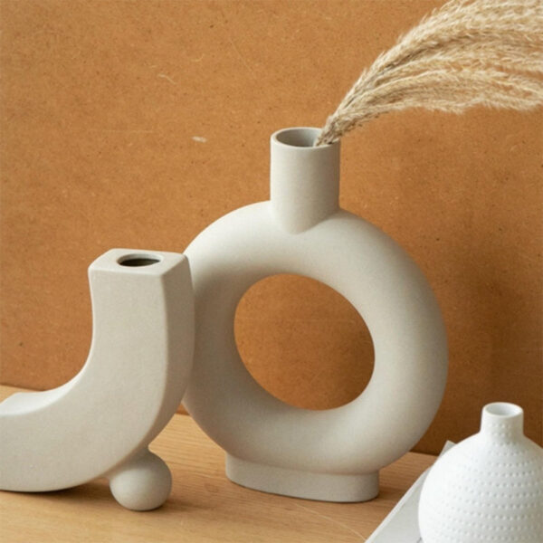 Nordic Ceramic Vase - Image 5