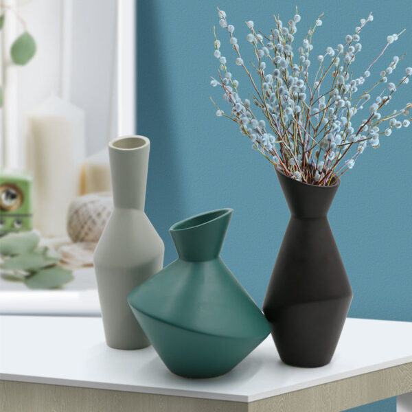 Satin Finish Ceramic vase - Image 5