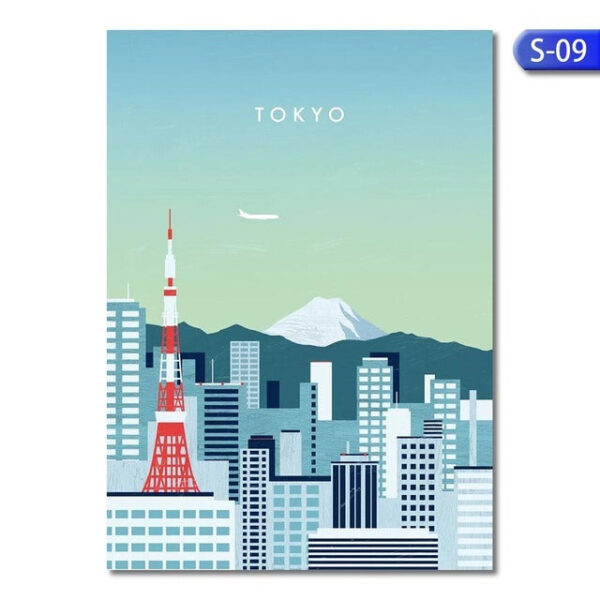 Travel Poster Canvas - Image 6