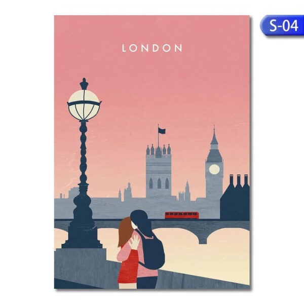 Travel Poster Canvas - Image 4