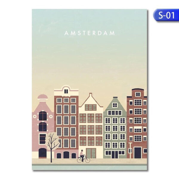 Travel Poster Canvas - Image 2