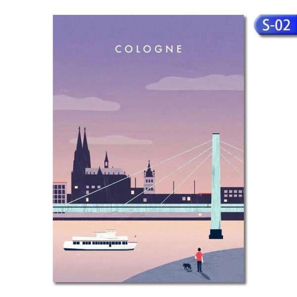 Travel Poster Canvas - Image 12