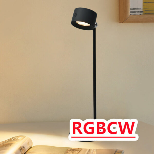 Magnetic Touchable LED USB Rechargeable Table Lamp 360 Rotate Cordless Remote Control Desk Lights Home Bedroom Wall Night Lamp - Image 10