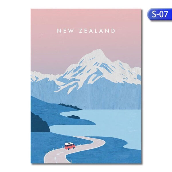 Travel Poster Canvas - Image 11