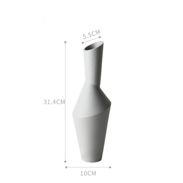 Satin Finish Ceramic vase - Image 4