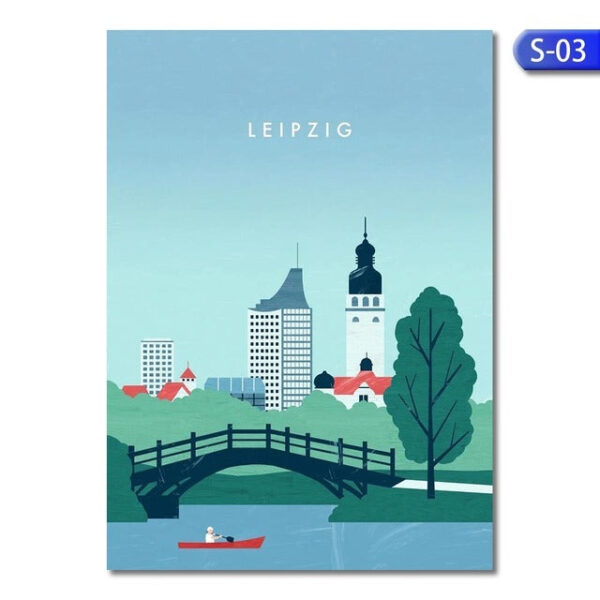 Travel Poster Canvas - Image 8